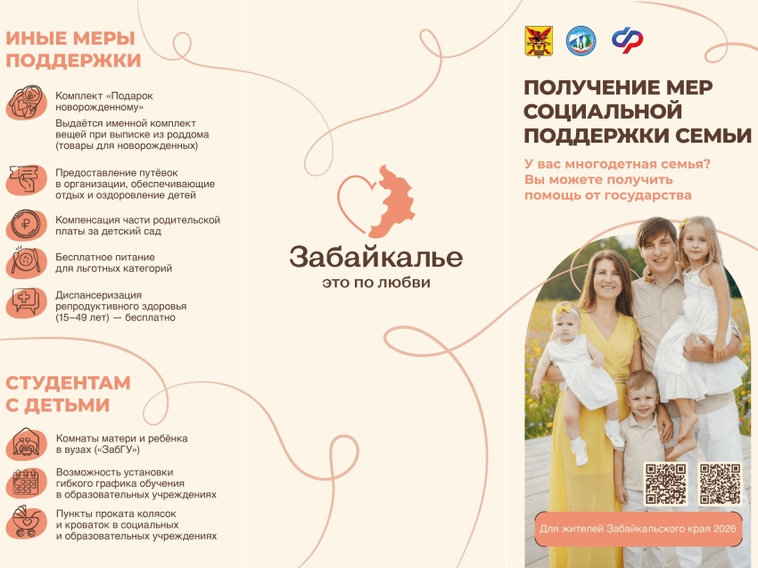 Получение мер социальной поддержки семьи